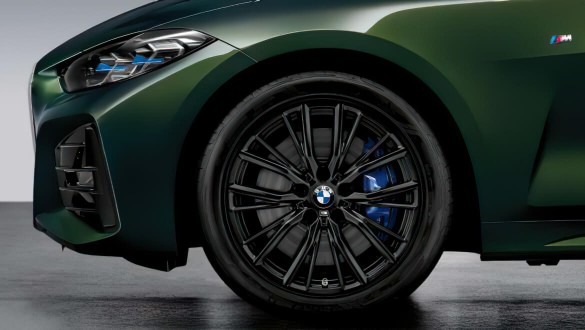 18" M Performance легкосплавні диски Double-spoke 796 M Jet Black, матові, комлект літніх коліс в зборі.