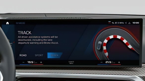 Особлива приладова панель M.