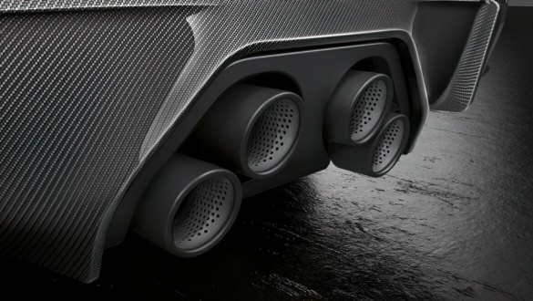 Глушник M Performance, титановий.