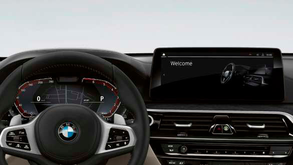 BMW Live Cockpit Professional.
