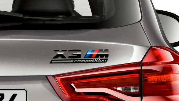 Емблема «X3 M Competition».