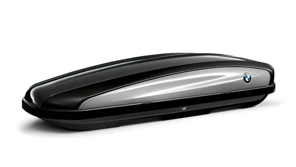 Багажний бокс BMW 420 кольору «Чорний»/«Сріблястий Титан».