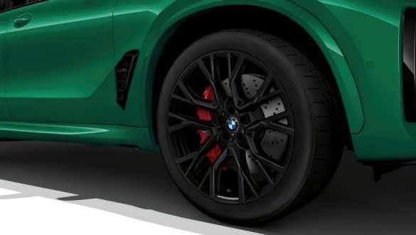 21"/22" M Performance легкосплавні диски Double-spoke 809 M Jet Black, матові.