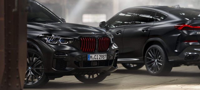 BMW X5 і BMW X6 ОБМЕЖЕНОЇ СЕРІЇ BLACK VERMILION EDITION.