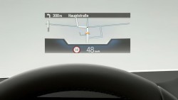 Проекційний дисплей BMW.